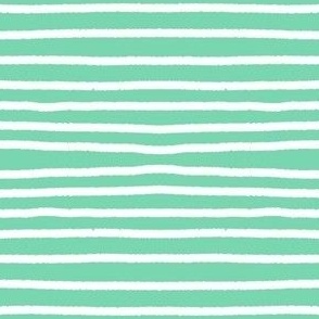 Sketchy Stripes // Aqua