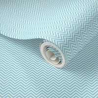 chevron pinstripes sky blue