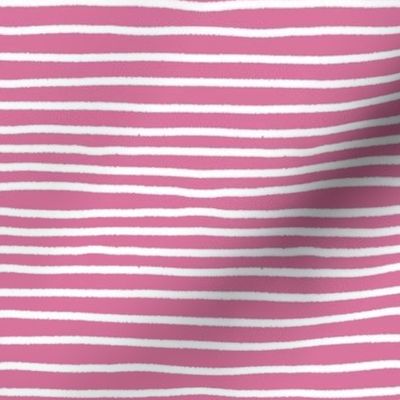 Sketchy Stripes // Apple Blossom