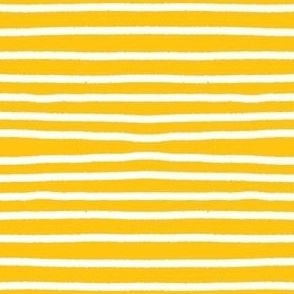 Sketchy Stripes // Golden Yellow