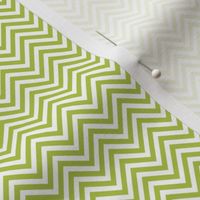 chevron pinstripes lime green