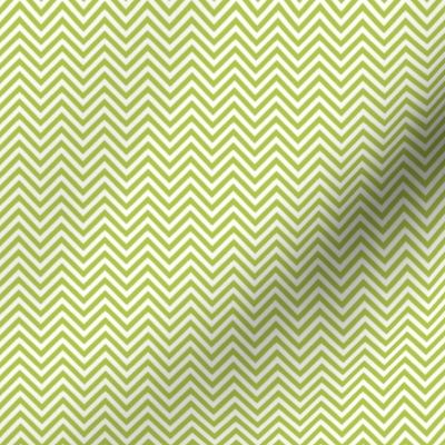 chevron pinstripes lime green