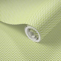 chevron pinstripes lime green