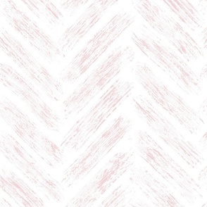 chevron brush stroke - cotton candy color - light pink herringbone wallpaper