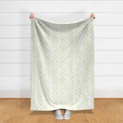 chevron brush stroke - honeydew color - herringbone wallpaper - coastal green wallpaper