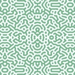 Turing Pattern Moss Green