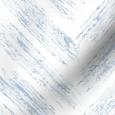 chevron brush stroke - sky blue color - herringbone wallpaper - coastal blue wallpaper