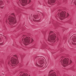 Blush Pink Roses Pattern