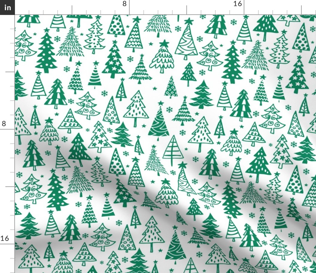 267 Christmas Trees green