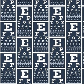 Optician Eye Test Ophthalmologist Chart Art Print by