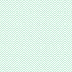 chevron pinstripes ice mint green