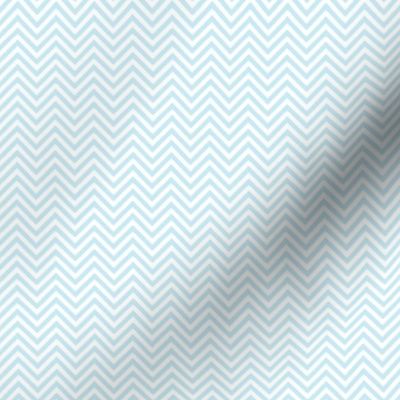 chevron pinstripes ice blue