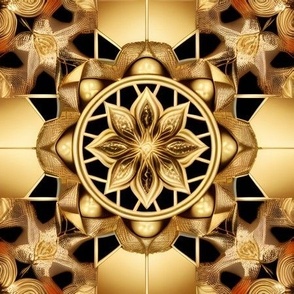 Aristocratic Golden Mandala