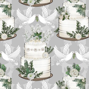 Wedding Cakes (large scale)  