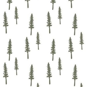 Tall Trees in Sage