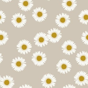 Daisies in Natural - medium 