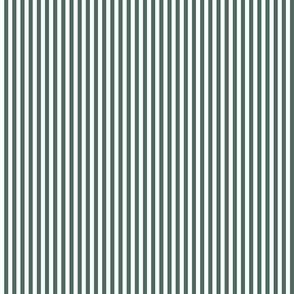 36 Pine Green- Vertical Stripes- Quarter Inch- Awning Stripes- Cabana Stripes- Petal Solids Coordinate- Muted Green- Dark Green- Christmas Stripes- Extra Small