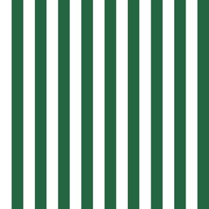 37 Emerald Green- Vertical Stripes- 1 Inch- Awning Stripes- Cabana Stripes- Petal Solids Coordinate- Dark Green- Christmas Stripes- Medium