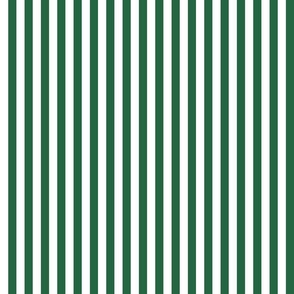 37 Emerald Green- Vertical Stripes- Half Inch- Awning Stripes- Cabana Stripes- Petal Solids Coordinate- Dark Green- Christmas Stripes- Small