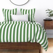 38 Kelly Green- Vertical Stripes- 2 Inches- Awning Stripes- Cabana Stripes- Petal Solids Coordinate- Bright Green- Christmas Stripes- Large