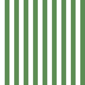 38 Kelly Green- Vertical Stripes- 1 Inch- Awning Stripes- Cabana Stripes- Petal Solids Coordinate- Bright Green- Christmas Stripes- Medium