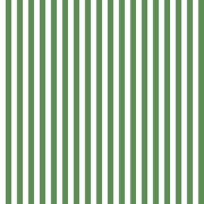 38 Kelly Green- Vertical Stripes- Half Inch- Awning Stripes- Cabana Stripes- Petal Solids Coordinate- Bright Green- Christmas Stripes- Small