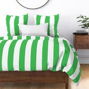 39 Grass Green- Vertical Stripes- 4 Inches- Awning Stripes- Cabana Stripes- Petal Solids Coordinate- Bright Green- Kelly Green- Christmas Stripes- Extra Large