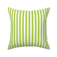 40 Lime Green- Vertical Stripes- Half Inch- Awning Stripes- Cabana Stripes- Petal Solids Coordinate- Spring- Bright Green- Small