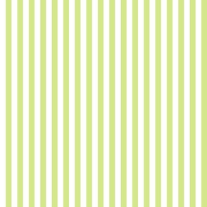 41 Honeydew Green- Vertical Stripes- Half Inch- Awning Stripes- Cabana Stripes- Petal Solids Coordinate- Spring- Light Green- Pastel Green- Small
