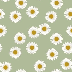 Daisies in Green - medium 