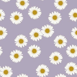 Daisies in Purple- medium 