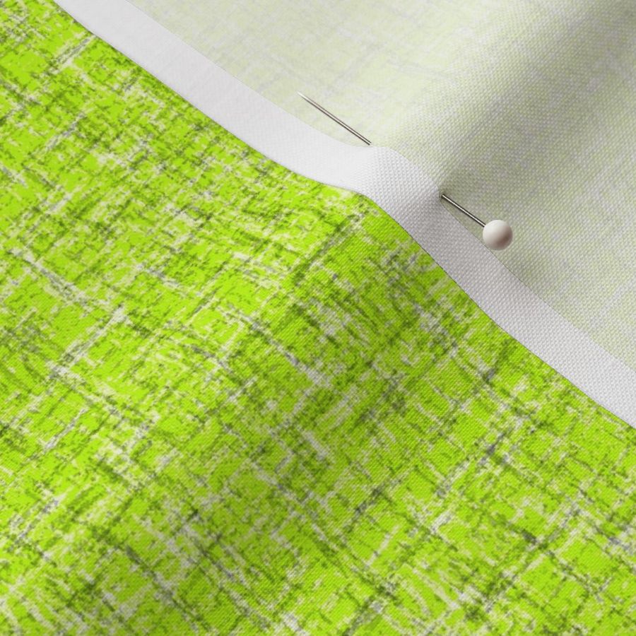 Solid Green Plain Green Grasscloth Texture Woven Bright Colors Electric Lime Green Yellow D4FF00 Bold Modern Abstract Geometric