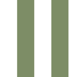 42 Sage Green- Vertical Stripes- 4 Inches- Awning Stripes- Cabana Stripes- Petal Solids Coordinate- Neutral Green- Extra Large