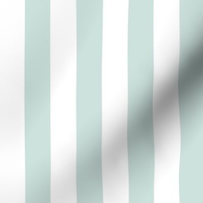 44 Sea Glass Green- Vertical Stripes- 1 Inch- Awning Stripes- Cabana Stripes- Petal Solids Coordinate- Spring- Light Green- Pastel Green- Medium