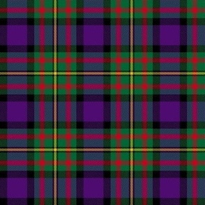 MacLaren Regent purple tartan from 1819, Wilsons, 3"