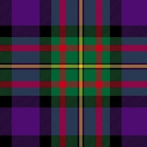 MacLaren Regent purple tartan from 1819, Wilsons, 6"