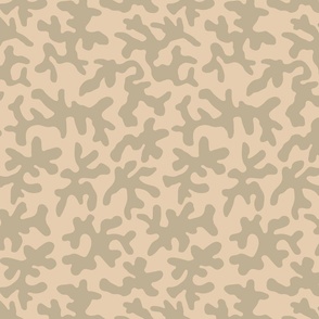 Two Tone Taupe Coral