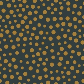 Dots - Green/Gold