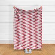 Abstract red geometric seamless pattern textile