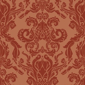 Cephalopod Damask Topaz