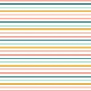 boho rainbow stripes SMALL