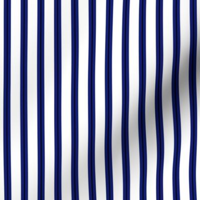 Barber Shop Stripe 1 - Blue