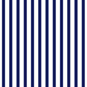 Barber Shop Stripe 1 - Blue