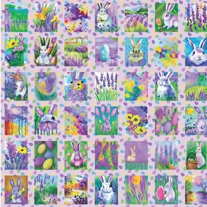 Bunnies Love Lavender/small scale