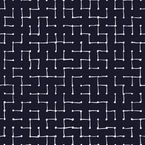 Hand-drawn doodle maze