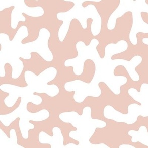 Abstract Coral Pink