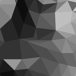(L) Monochromatic Triangles Size L Grey