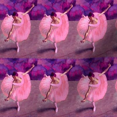 Degas dancers in pink