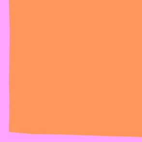 JUMBO - Mid-Century Mosaic collage 7. Orange on Pink