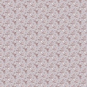 Peachy Floral - Neutral Background